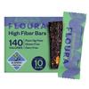 Floura Blueberry Matcha Fruit-Forward Fiber Bars High Fiber, Vegan, Gluten & Dairy Free, Low Calorie Healthy Snack Bars with Upcycled Produce for Gut Health [10 Pack] view 1