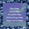 Floura Blueberry Matcha Fruit-Forward Fiber Bars High Fiber, Vegan, Gluten & Dairy Free, Low Calorie Healthy Snack Bars with Upcycled Produce for Gut Health [10 Pack] view 4
