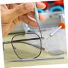 GALPADA 4pcs Glasses Repair Hook Needle Eyeglass Fixing Tool for Half-Frame Glasses Easy to Use Optical Shop Accessory view 3