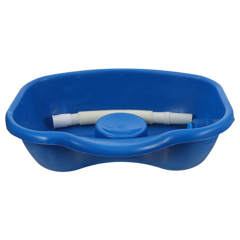 FOMIYES Portable Hair Wash Basin with Long Hose for Bedridden Patients Efficient Water Control for Comfortable Hair Washing at Home for Elderly Postpartum and Disabled Use