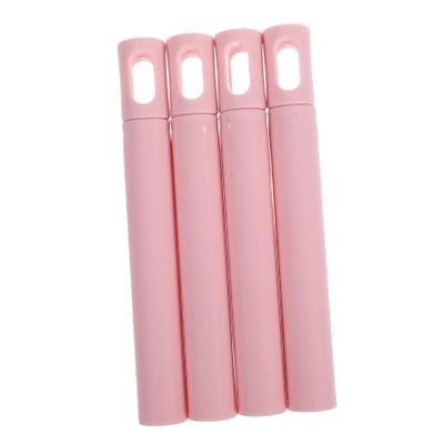 SOPOTUTU 4pcs Lightweight Plastic Mop Handle Tip Replacement - Design Hanging for Easy Storage Compatibility for Brooms and Mops Threaded End Cap