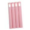 SOPOTUTU 4pcs Lightweight Plastic Mop Handle Tip Replacement - Design Hanging for Easy Storage Compatibility for Brooms and Mops Threaded End Cap view 1