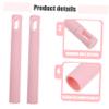 SOPOTUTU 4pcs Lightweight Plastic Mop Handle Tip Replacement - Design Hanging for Easy Storage Compatibility for Brooms and Mops Threaded End Cap view 3