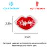 8 PCS-Lip Ice Pack, Lip Cooling Pack Lip Ice CompressReusable Lip Ice Pack for Cosmetic Treatment, Pain Relief view 4