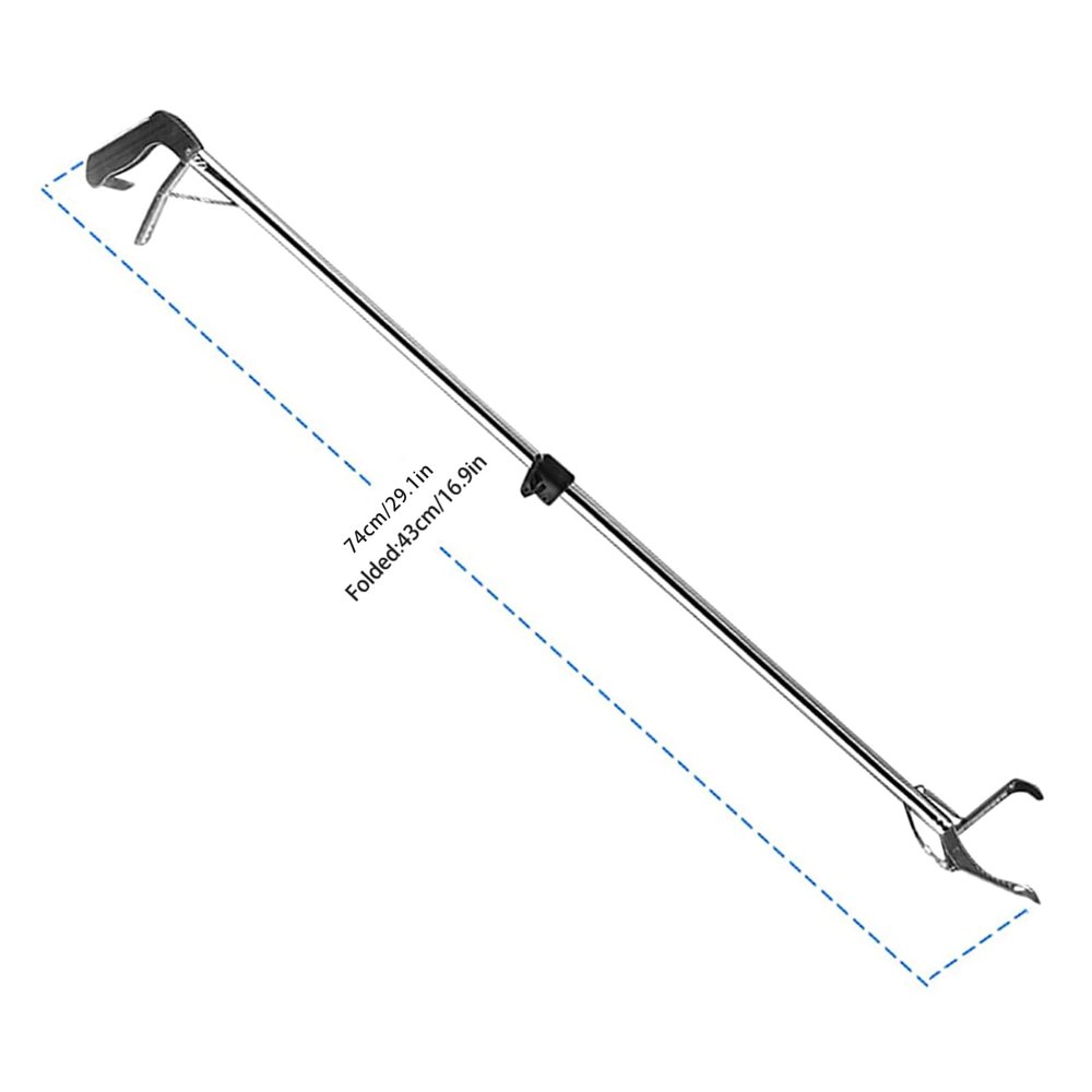 DIIOOMIEEU HeavyDuties Snake Tongs Reptiles Grabbers Stainless Steel Catcher Wide Jaw Designed S/for M/L