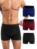 Varmax Men's Incontinence Underwear, Thickened Leak-Proof Inner Lining Incontinence Underwear for Men, Washable Absorbency Soft Bladder Leak Proof Boxer Briefs 3 Pack view 1