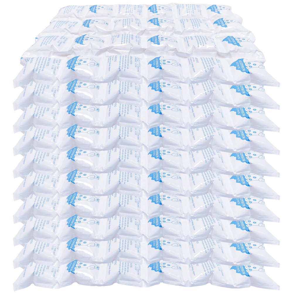 AUZPFRUM Dry Ice Packs for Shipping Frozen Food & Perishables - 10 Sheets (24 Small Ice Packs Per Sheet) | Long Lasting Cold Ice Pack for Coolers, Lunch Boxes & Insulated Bags | More Than 24 Hours