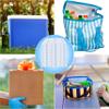 AUZPFRUM Dry Ice Packs for Shipping Frozen Food & Perishables - 10 Sheets (24 Small Ice Packs Per Sheet) | Long Lasting Cold Ice Pack for Coolers, Lunch Boxes & Insulated Bags | More Than 24 Hours view 4