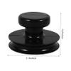 PRETYZOOM Suction Bowl for Singing Bowl Buddha Lifting Handle Rubber Grip Sound Therapy Tool view 2