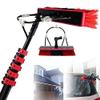 Water Fed Pole Kit, Window and Solar Cleaning Pole W/Water Fed Telescopic Brush/Brush Window and Solar Panel Cleaning System Windows Cleaning,24FT/7.2M view 1