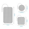 40PCS TENS Unit Replacement Pads, Electrode Pads with Self-Stick Performance and Non-Irritating, Compatible with TENS Use 2mm Pin Connector Such as AUVON TENS, TENS 7000, Etekcity, Nicwell Care Tens view 3