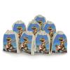 Dinosaur Playing Guitar Drawstrings Bags Durable Portable Cotton Linen Cloth Pouch Reusable Small Storage Bags For Wrapping Gift Small Jewelry Stones Bracelet Headphones view 1
