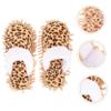 CALLARON Silent Walking Mop Slippers Fleece Dust Mop Shoes Comfortable Reusable Sweeping Shoes for Home view 4