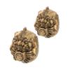 SEWOART Pi Yao Baoding Balls Chinese Items Fitness for Seniors Brass Decor Hand Exercise Hand Strengthening view 1
