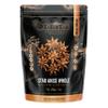 5Senses Star Anise Whole Pods | Ans Estrellado | Sonic Essence | Single Origin, Non-GMO, Fairtrade| Aromatic Oriental Spice with Sweet Licorice Flavor (7oz/200g) view 1