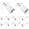 ABOOFAN 10pcs Mini Bottle Candy Boxes Wedding Party Favors Bridal Shower Favors Decorative Candy Containers Reusable view 1