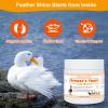 Ourea Brewer's Yeast with Niacin for Ducks, Supports Immunity Molt Recovery Severe Stress, Vitamins B Protein Amino Acids Supplement to Support Legs Bone Feather Health Growth Digestion for Duckling view 4