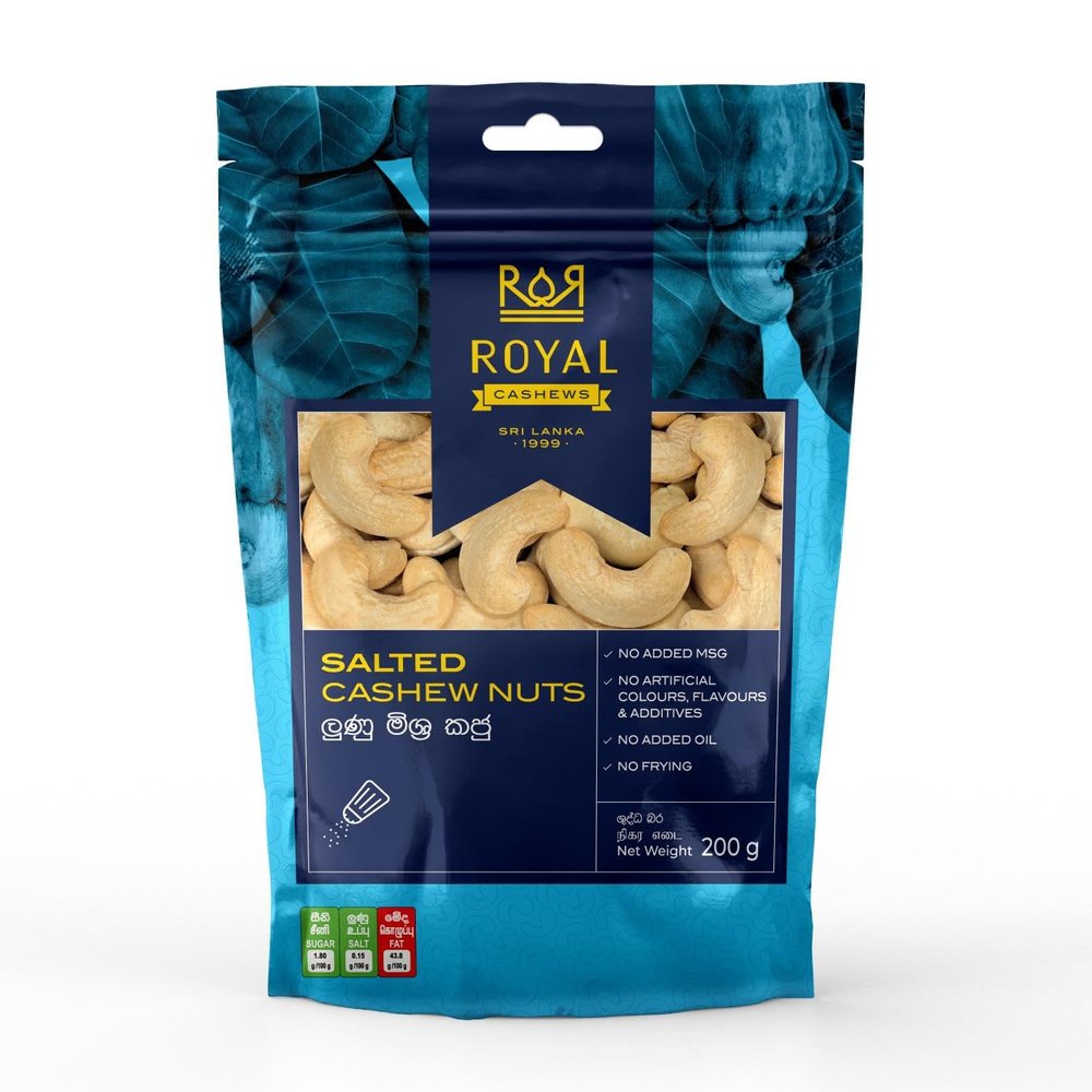 Roasted Salted Cashew Nuts - 7 Oz