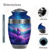 Butterfly Urns for Human Ashes Adult Female, Cremation Urn for Human Ashes Adult, Funeral Urn for Ash Male, Large Urns for Human Ash, (Size - 10inch) view 2
