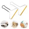 PACKOVE 2pcs Stainless Steel Lint Roller Hairball Remover for Clothes and Furniture Portable Pet Hair Cleaning Tools Easy to Use Durable No Sticky Residue view 3