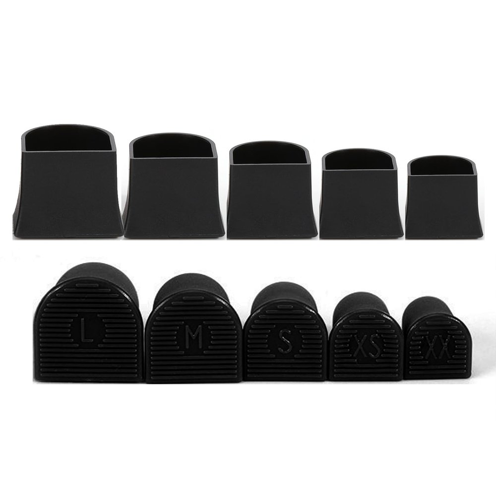 10pcs Shoes with Heel Cap Repair, Heel Protector Replacement, Heel Cap Noise Reduction, Needle tip Cover, Heel Stopper for high Heels, 5 Sizes of Heel Repair Cap and Heel Stopper