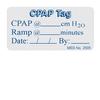 1" X 2" Label CPAP Tag MES Part # 2505, 150/roll view 1