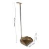 PACKOVE Upgrade Broom and Dustpan Set for Home and Office Long Handle for Easy Cleaning Compact Design with Sturdy Materials for Indoor and Outdoor Use view 2