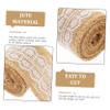 Artibetter 5rolls Decorative Lace and Jute Ribbons for Crafts Wrapping and Party Decorations Versatile and Easy to Use for Weddings and Special Occasions view 3