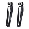 PartyKindom 1pair High-heels - Straps Pu for Secure Shoe Fit Elegant Design for Women Footwear Prevents Heel Slipping and Provides Comfort view 1