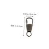 Homoyoyo 20pcs Zipper Pull Tab Replacement and Practical Zipper Head Accessories for Luggage Backpacks and Bags Easy to Install and view 2