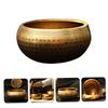 DECHOUS Tibetan Bowl Set Accessories Handcrafted Meditation Sound Bowl for Home Use Zen Singing view 4