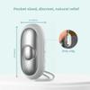 Glowco CalmCarry Sleep Aid Device Handheld Microcurrent Relaxation Tool, Supports Calm, Focus & Gentle Relief, USB Rechargeable, Portable Wellness Device for Adults & Kids | Gray Calm Carry view 2