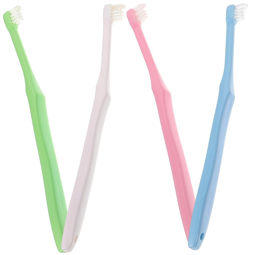 WRITWAA Interdental Tapered Head Toothbrush Set 4pcs Soft Bristle Portable Cleaning Tools for Daily Oral Care Travel-Friendly Compact Design for Effective Interspace Cleaning