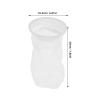 Hemobllo 2-Pack IBC Filter Lid Vent Nylon Mesh Screen for Rainwater Collection Compatible Ton Barrel and Tote Tank view 2