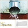 Hemobllo 2-Pack IBC Filter Lid Vent Nylon Mesh Screen for Rainwater Collection Compatible Ton Barrel and Tote Tank view 3