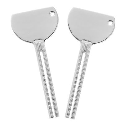 WRITWAA Metal Alloy Toothpaste Dispenser Squeezer 2-Piece Set Rolling Tool for Efficient Squeeze for Bathroom Accessories Compatible Toothpaste Tubes