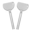 WRITWAA Metal Alloy Toothpaste Dispenser Squeezer 2-Piece Set Rolling Tool for Efficient Squeeze for Bathroom Accessories Compatible Toothpaste Tubes view 1
