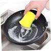 Beaupretty 5pcs Double-Sided Kitchen Cleaning Sponge Pad Absorbent Dishwashing Scrubber Non-Scratch Cleaning Tool for Dishes and and Versatile Pads view 4