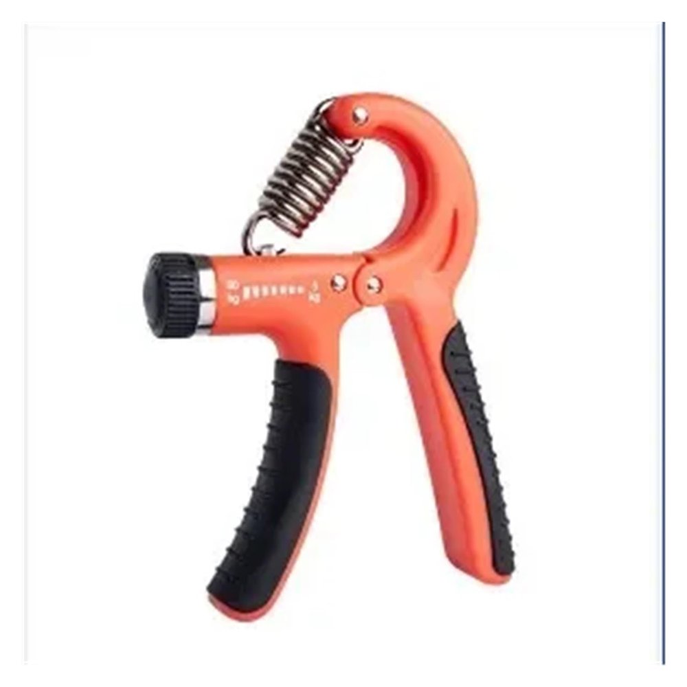 5-60Kg Adjustable Heavy Gripper Fitness Hand Exerciser Grip Wrist Training Increase Strength Spring Finger Pinch Carpal Expander(Orange)