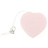 PartyKindom Heart-Shaped Phone Screen Cleaner Pendant Versatile Lens Cleaning Tool for Glasses Cameras and Mobile Devices Fashionable and Durable Accessory Pink view 1
