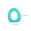 SOLUSTRE Breathable Summer Toilet Seat Cushion Self Adhesive Mat for Comfortable Bathroom Use for Home Toilets Clean and Easy to Install view 2