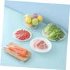FOYTOKI Elastic Food Covers 200pcs Disposable Food Cover Lightweight Safe Versatile view 4