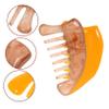 PACKOVE 2pcs Hair Massager Comb Scraping Combs for Head Scalp Shoulder Neck Pain Relief view 4