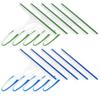 10 Pcs Shower Squeegee for Shower Glass Doors,Car Window Windshield Mirror Tile Cleaner Cleaning Wiper Squeegees Tool with Hook, Window Cleaning Shower Glass Squeegees view 1