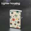 Atomic Stars Retro Pattern Lighter Case Fashionable Pocket Lighter Holder, Durable Protective Cover for Lighters view 4