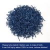 Corlcol 200g(7oz) Crinkle Paper Filler for Gift Baskets Box Confetti Paper Shreds Decoration Stuffing for Father's Day, Weddings, Anniversaries, Christmas (Navy Blue) view 2