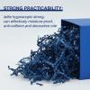 Corlcol 200g(7oz) Crinkle Paper Filler for Gift Baskets Box Confetti Paper Shreds Decoration Stuffing for Father's Day, Weddings, Anniversaries, Christmas (Navy Blue) view 4