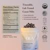 ORA Organic Cacao Nibs, 4oz - Unsweetened, Ethical, Regenerative, Heavy Metals Tested view 2