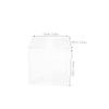 ABOOFAN 50pcs Plastic Party Favor Boxes Rectangular Small Gable Cake Boxes for Packaging view 2