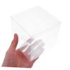 ABOOFAN 50pcs Plastic Party Favor Boxes Rectangular Small Gable Cake Boxes for Packaging view 4